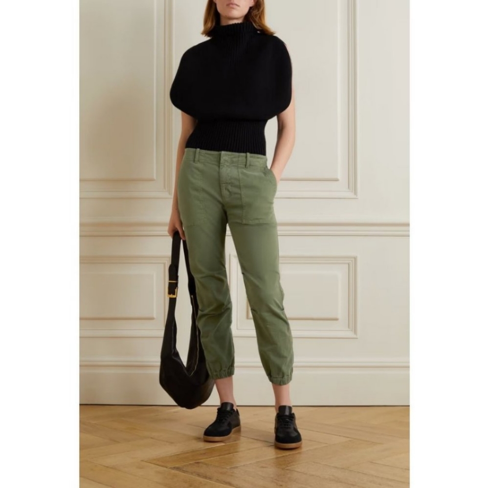 Nili Lotan Cargo pants, army green, Size 2